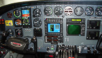 Cessna 414A Chancellor panel